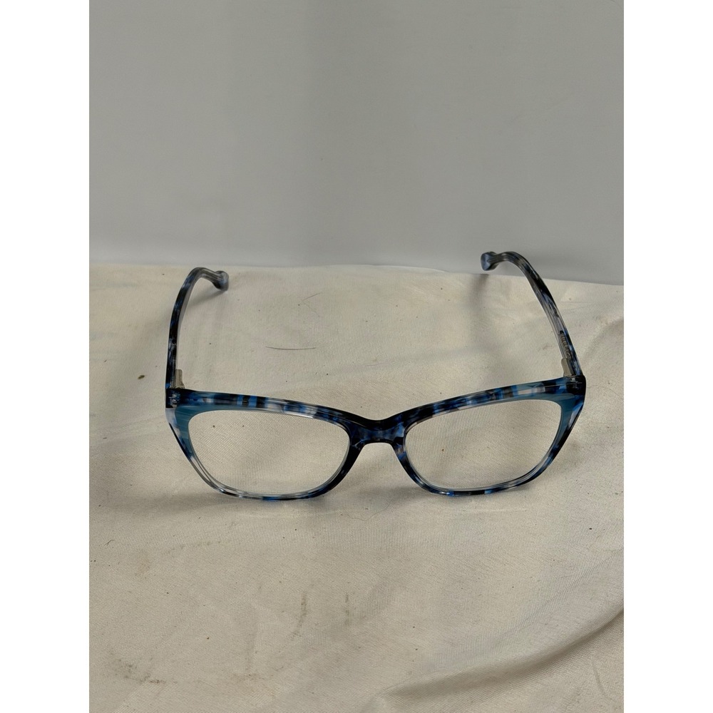 Adin Thomas Europa Blue Marble Tortoise Cat Eye Eyeglass Frames 54-17-140